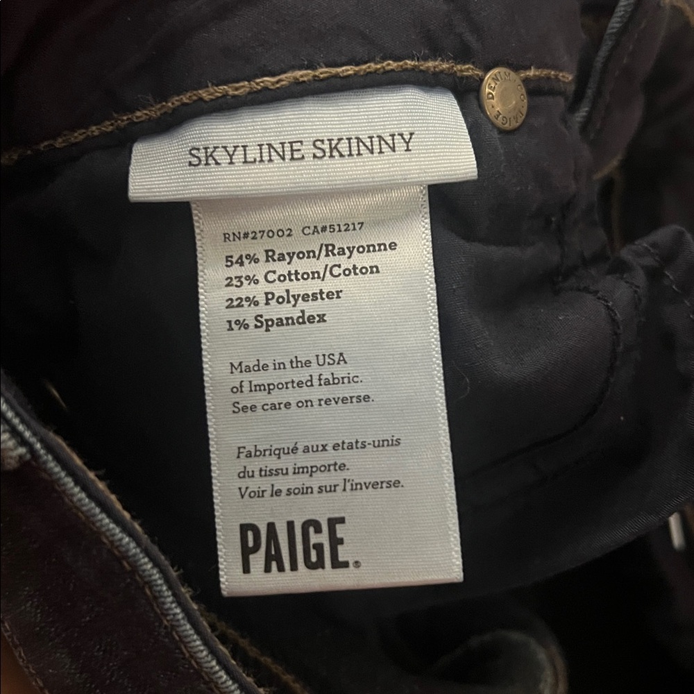 Paige Skyline Skinny Jeans - Picture 8 of 12